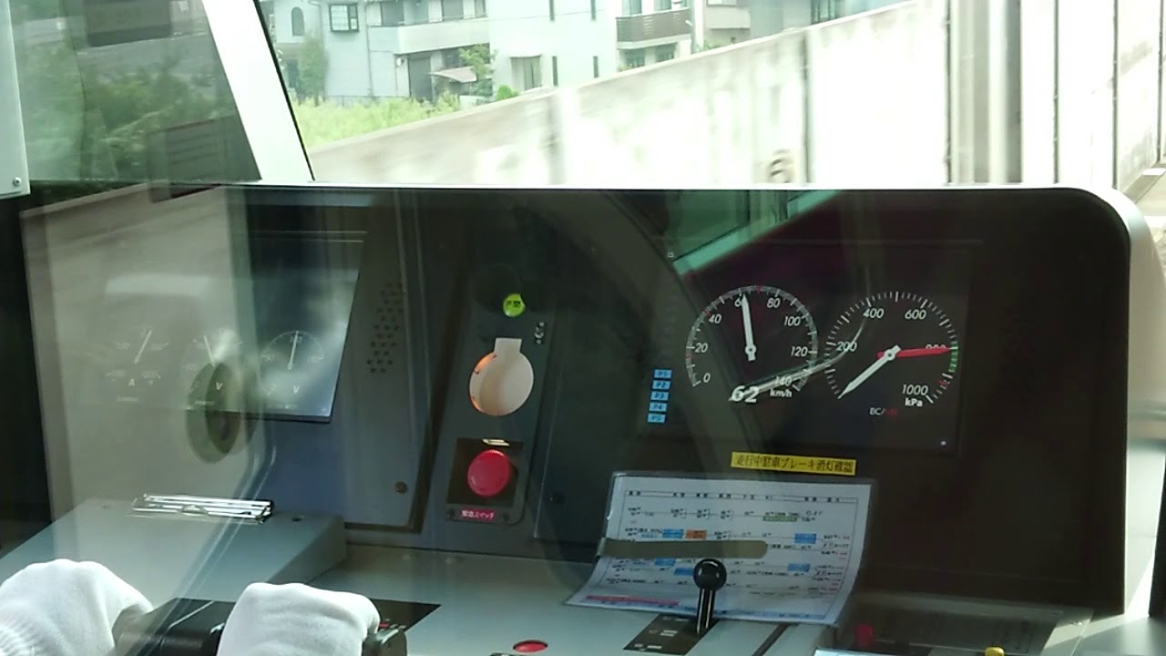 【地下鉄車両最強の加速力‼️】都営5500形速度計&電流計 0～100km