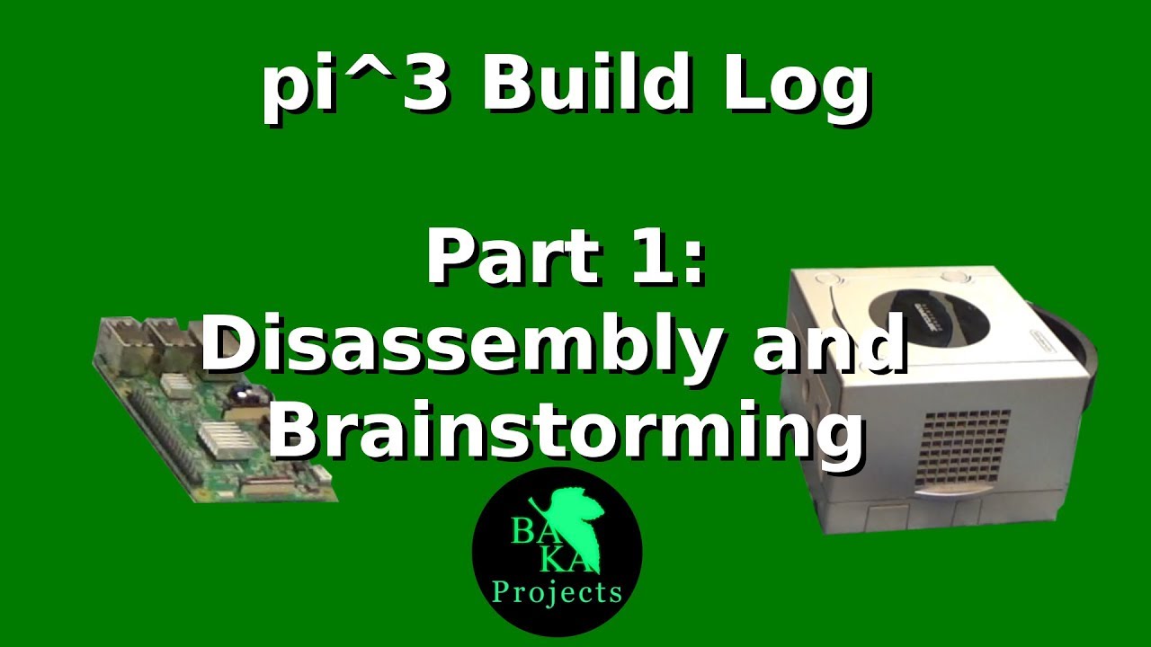 piCubed Part 1: Disassembly and Brainstorming Raspberry Pi inside a Gamecube