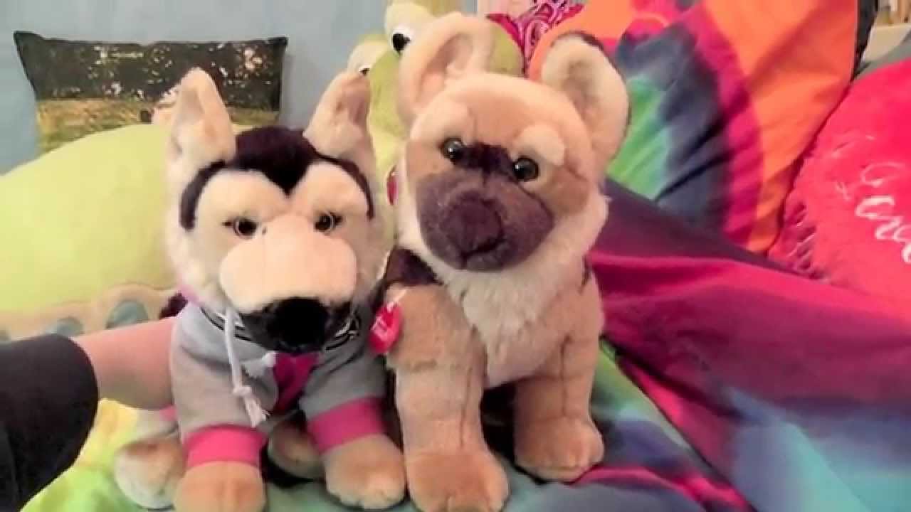 Review on sitting up Trudi German Shepherd plush