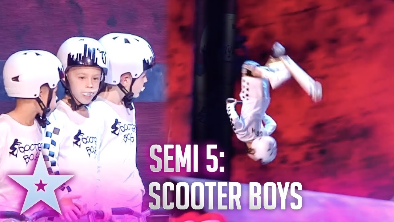 Scooter Boys: YOUNG Boys SHOCK With AMAZING STUNTS FULL PERFORMANCE | Semi Finals BGT 2022