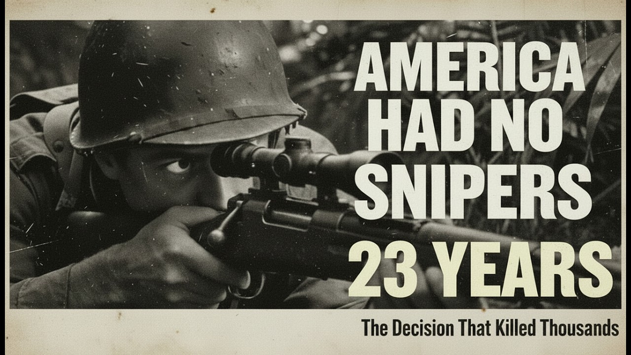 They Disbanded America's Snipers in 1919 — And Paid for It With Thousands of Lives