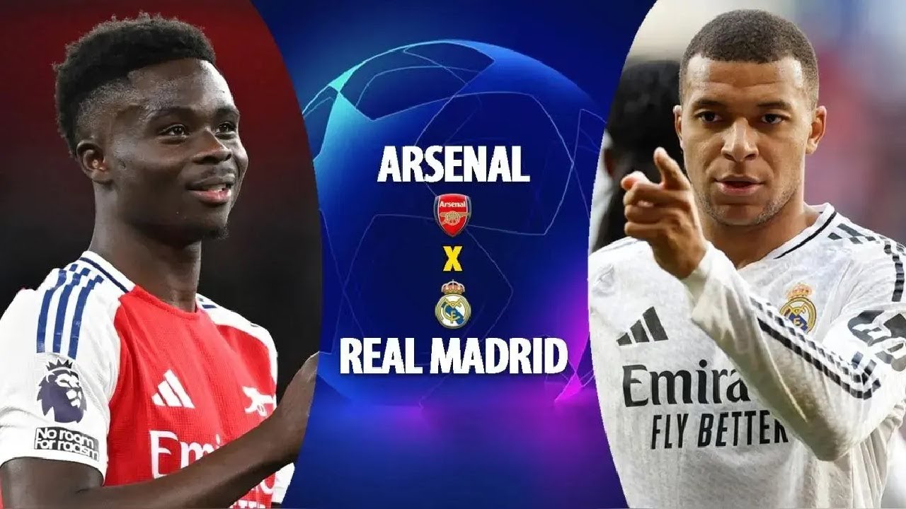 🔥🔥🔥Arsenal ⚪️🔴⚪️ Vs. Real Madrid ⚪️🟣⚪️ l Champions League⚽️⭐️| 4tos de Final | Ida🔥🔥🔥