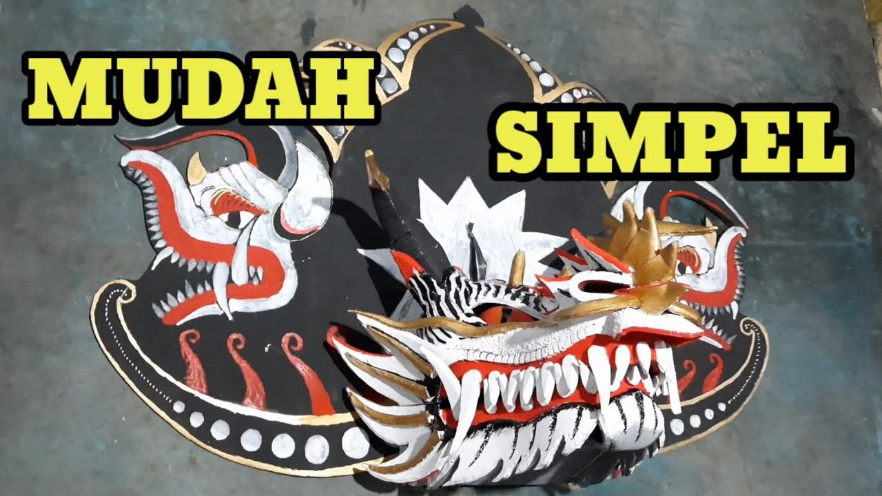membuat jamang barongan devil putih