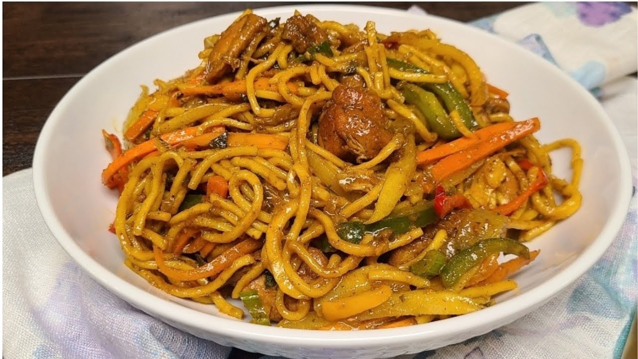 Trini Stew Chicken and Lo Mein - Episode 2099