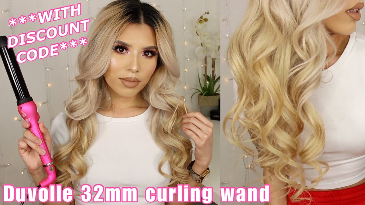 HOW I ACHIEVED MY SIGNATURE CURLS USING DUVOLLE 32MM CURLING WAND