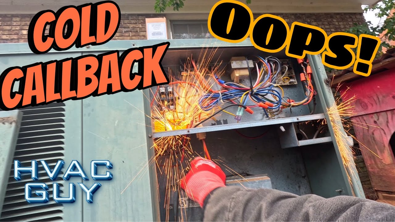 Dangerous Mistake During Callback! #hvacguy #hvaclife #hvactrainingvideos