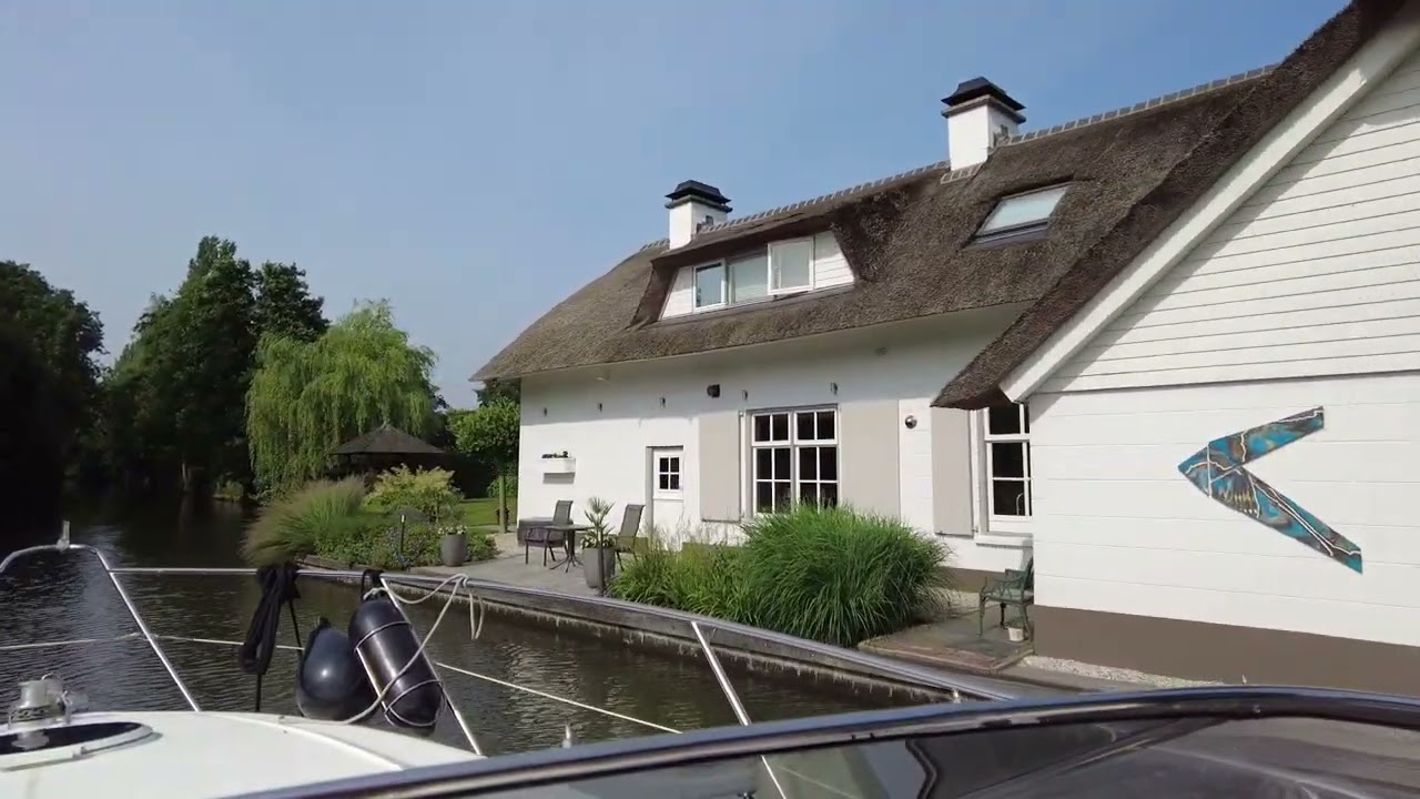 Varen van IJsselstein (Marnemoende) naar Dordrecht via Hollandse IJssel