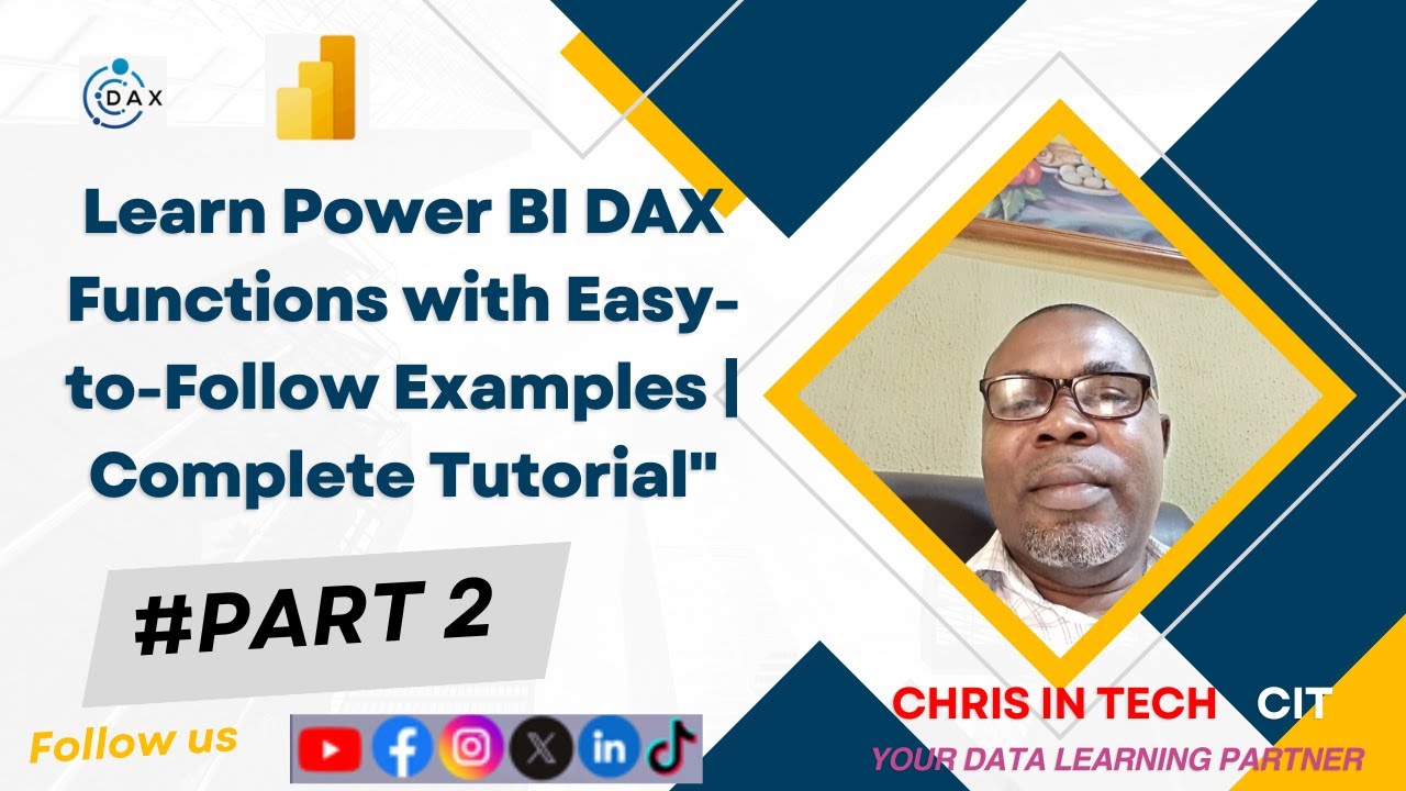 Learn Power BI DAX Functions with Easy-to-Follow Examples | Complete Tutorial : Part 2