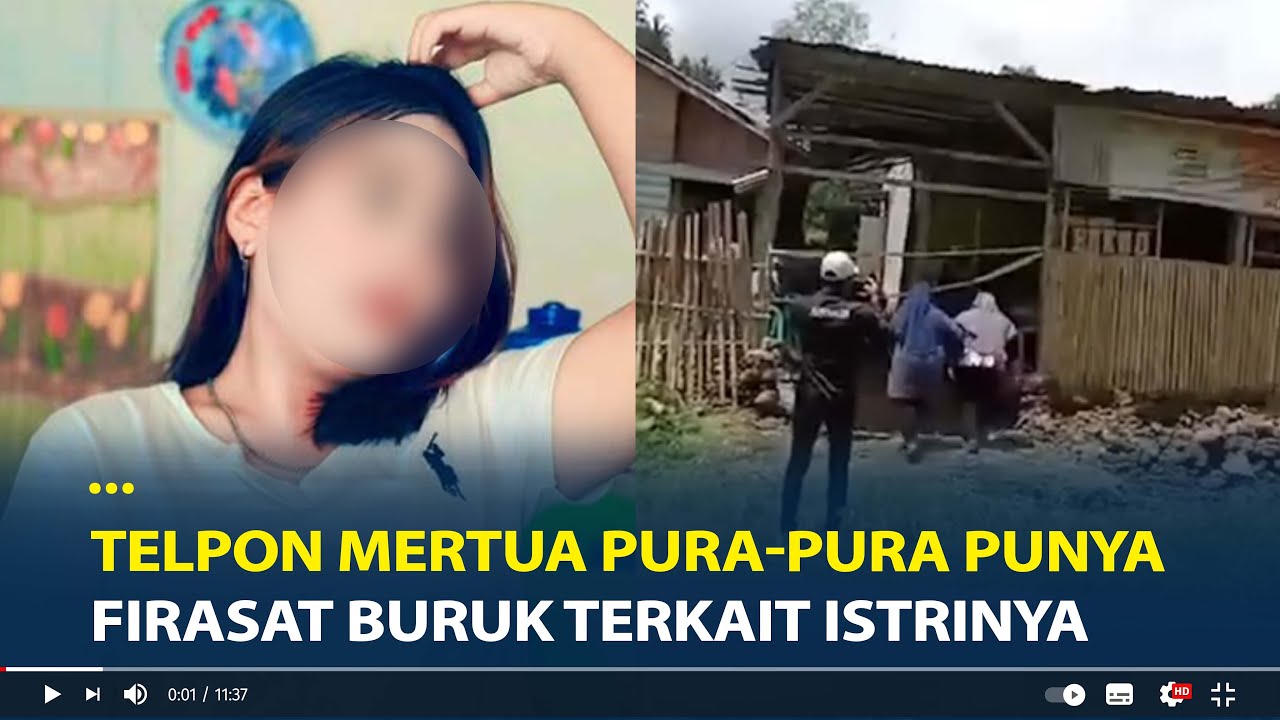 Sandiwara Suami Bunuh Istri Hamil, Dendam Disuruh Pulang Karena Nganggur