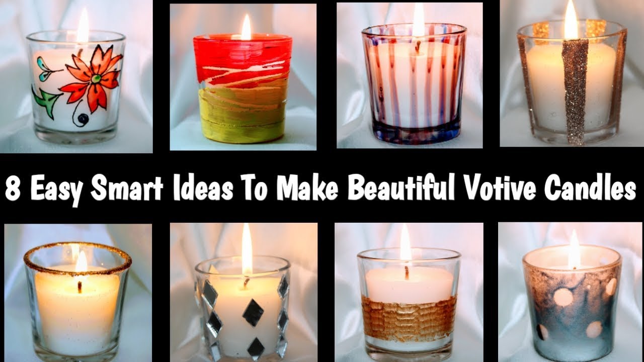 Votive Candle Holders Design Ideas | Diy Votive Candles |8 Super Designs For Votive Candles