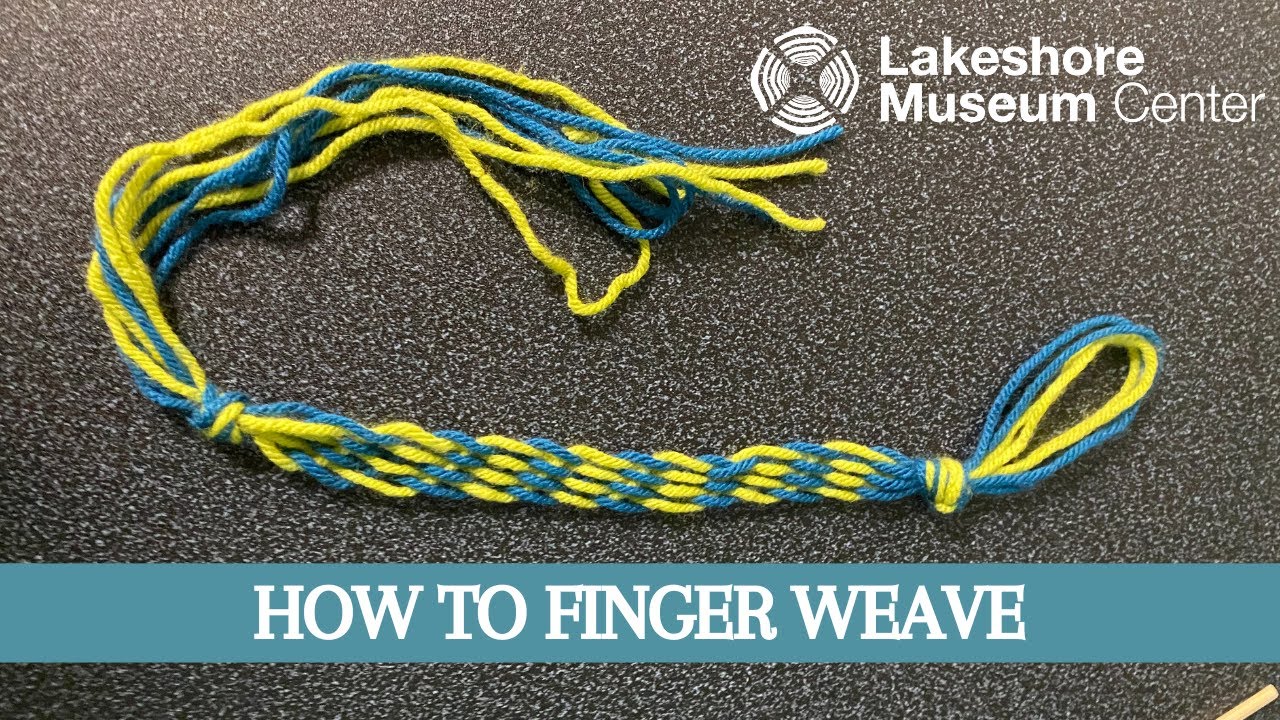 Basic Finger Weaving