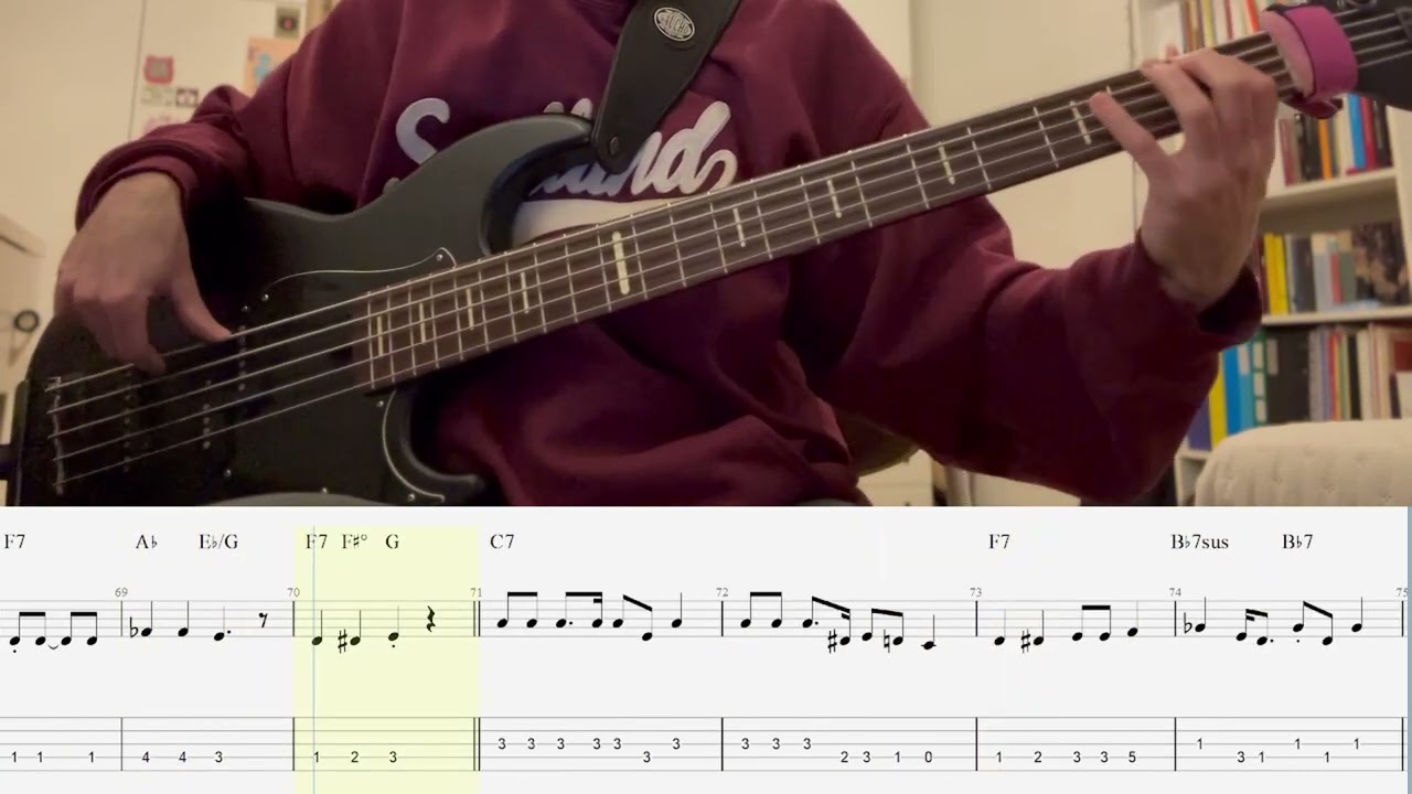 Seeker - Hiromi [BASS COVER + TRANSCRIPTION]