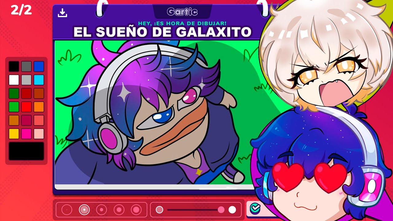 ¡EL SUEÑO DE GALAXITO en GARTIC PHONE! 😂🎨