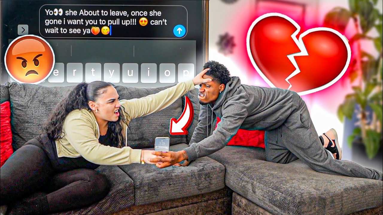 SENDING MY GIRLFRIEND WRONG TEXT MESSAGE THEN RUSHING TO DELETE IT!!!