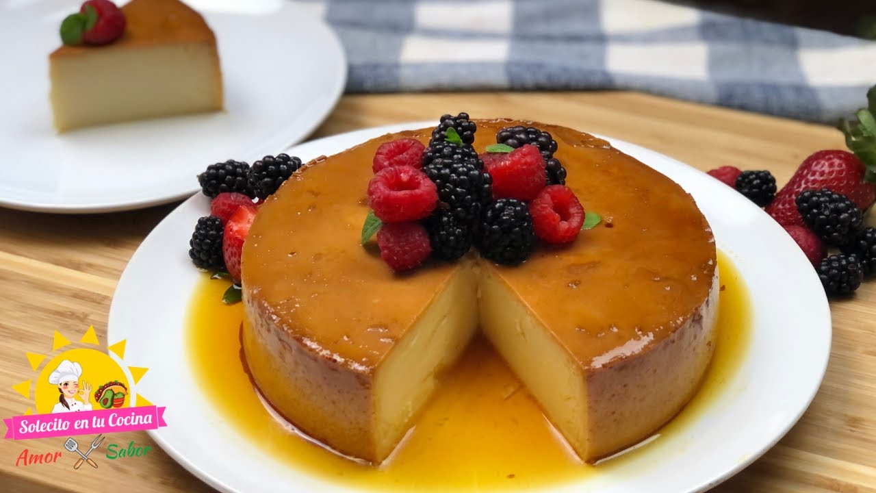 Flan de Queso Crema - Flan Napolitano - Flan en Instant Pot