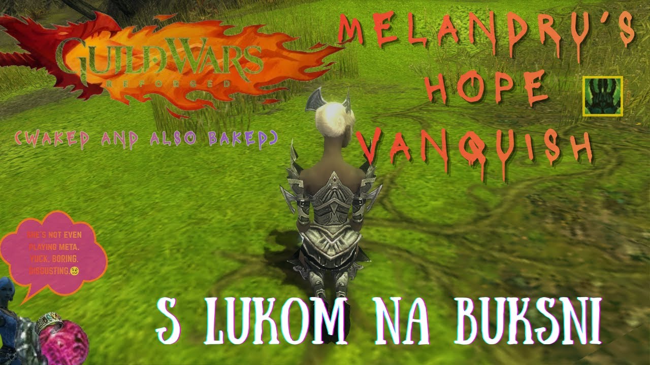 jutarnji vanquish i buksna s lukom guild wars reforged melandrus hope vanquish