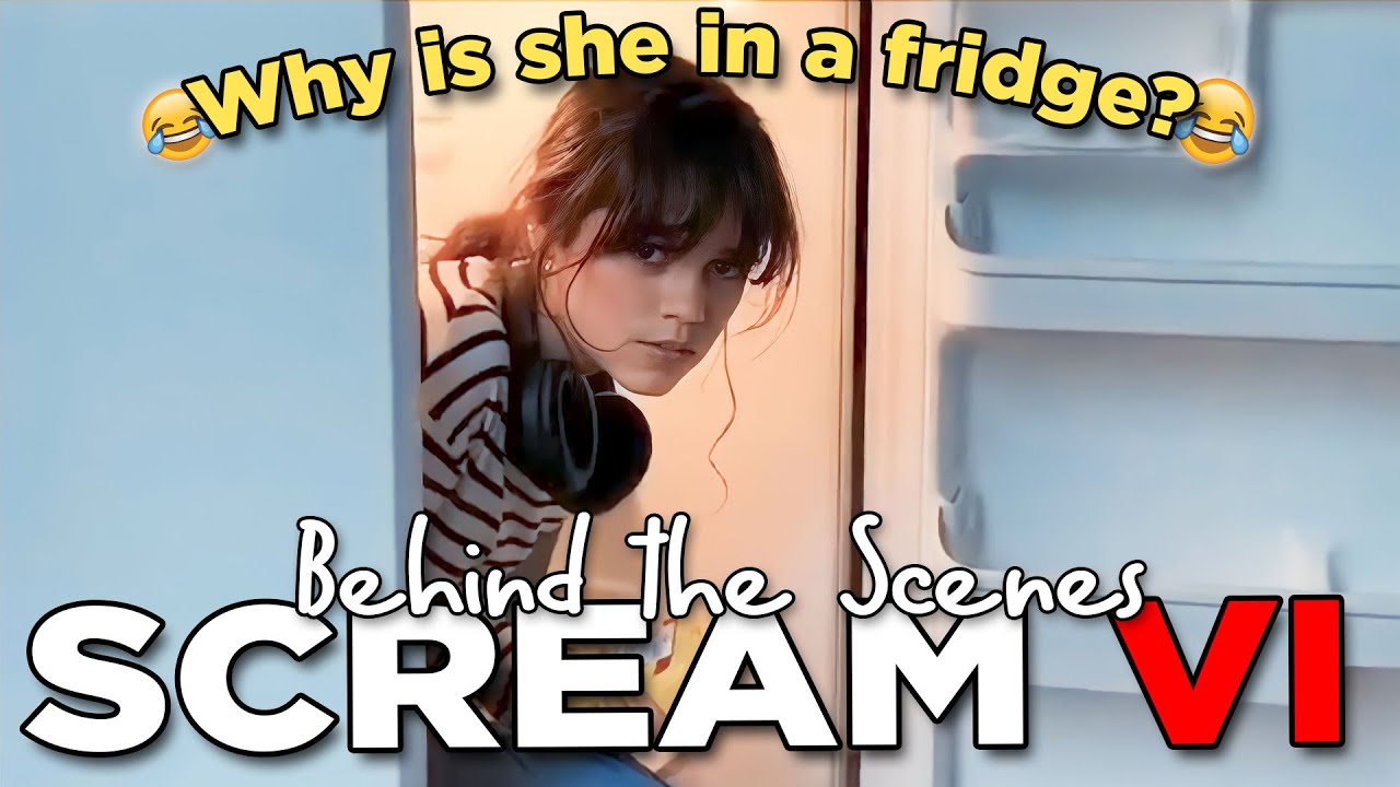 Jenna Ortega behind the scenes | SCREAM 6