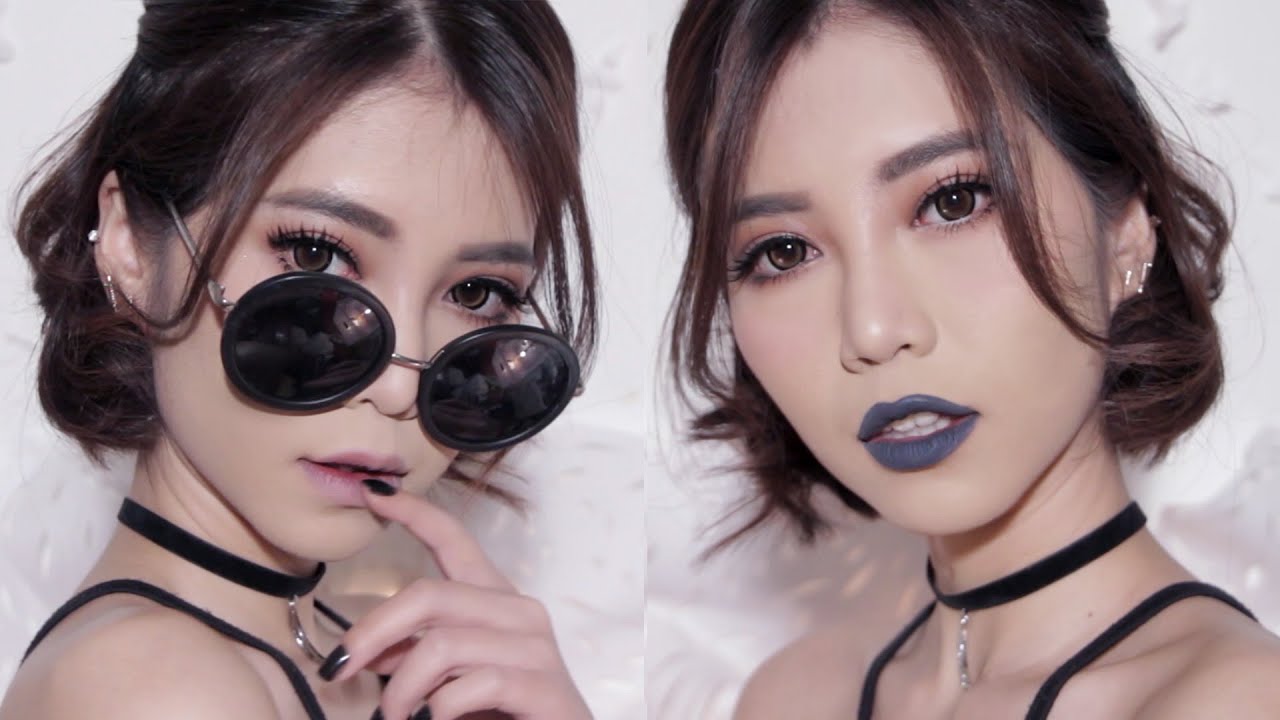 Cute Dolly Eyes X Grunge Makeup Tutorial