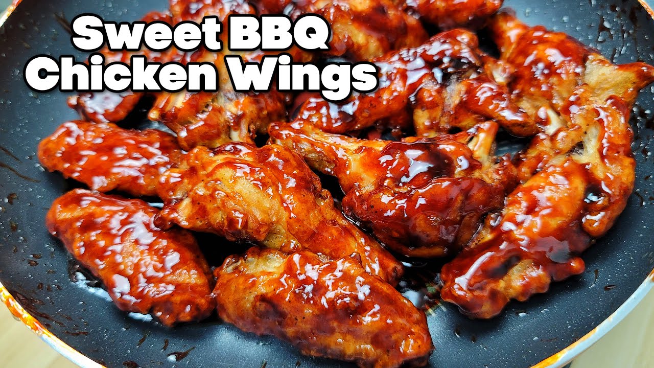 BBQ Chicken Wings (Sweet BBQ Chicken Wings)
