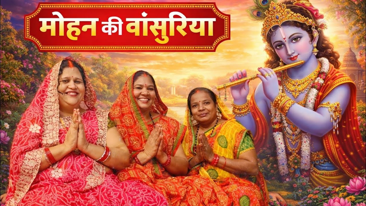 मोहन की बांसुरिया 🎶 | श्याम सुंदर का मधुर भजन | Krishna Bhajan 2026