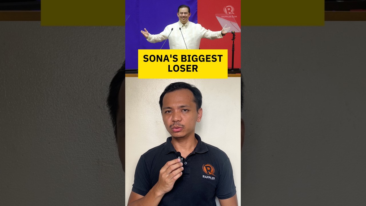 Biggest loser of SONA 2026: Martin Romualdez