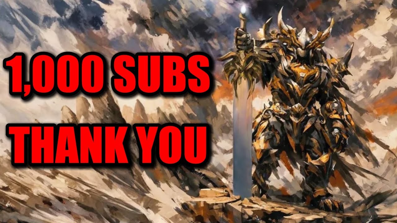 1000 SUBSCRIBERS, THANK YOU! | Guild Wars 2