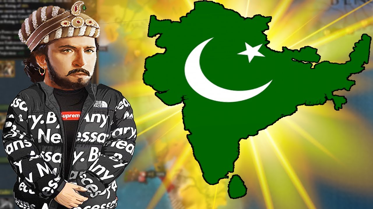 Геймплей EU4 на основе Индии