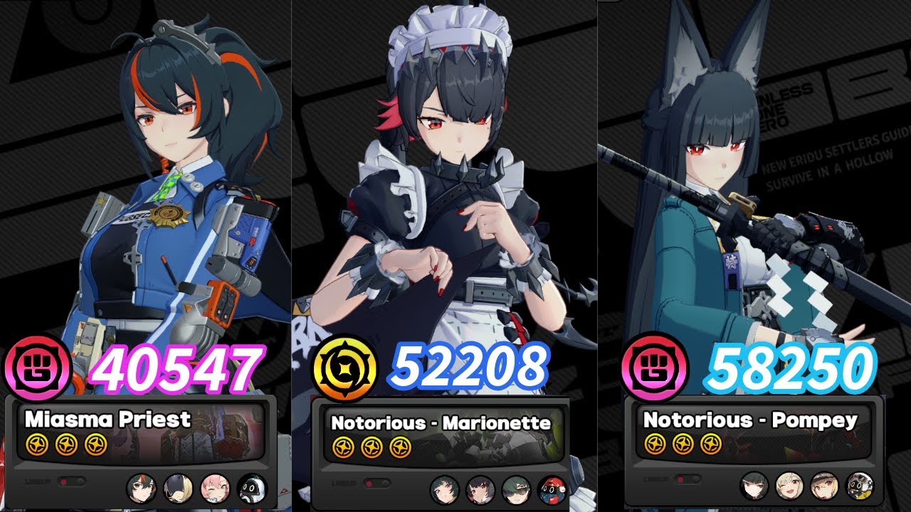 ZZZ 2.0 Deadly Assault Total Score (151005) | Zhu Yuan, Ellen joe & Miaybi
