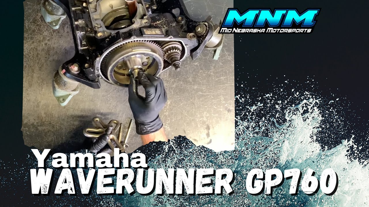 Yamaha GP760 WaveRunner - Motor Disassembly/Tear Down