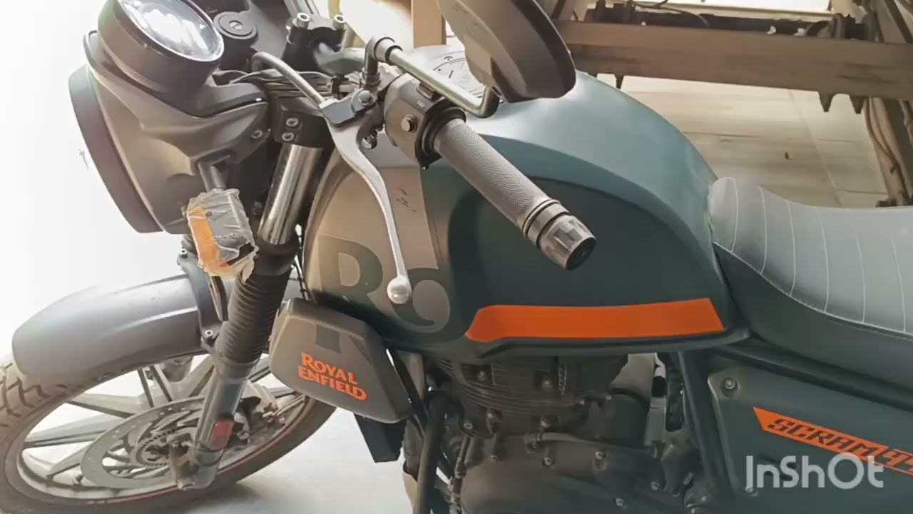 New Scram 440 colour launch with touring seat 