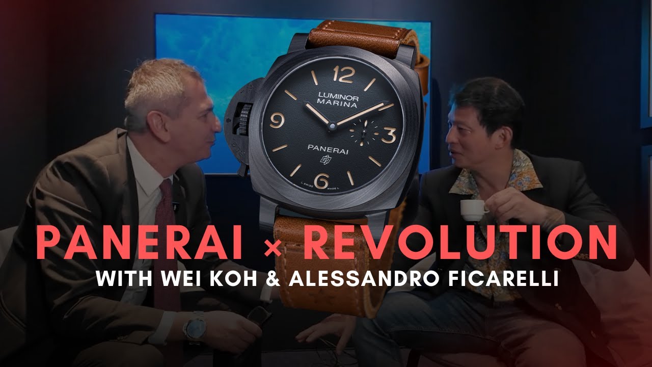 Panerai × Revolution: Представляем PAM01708 — с Вэй Ко и Алессандро Фикарелли