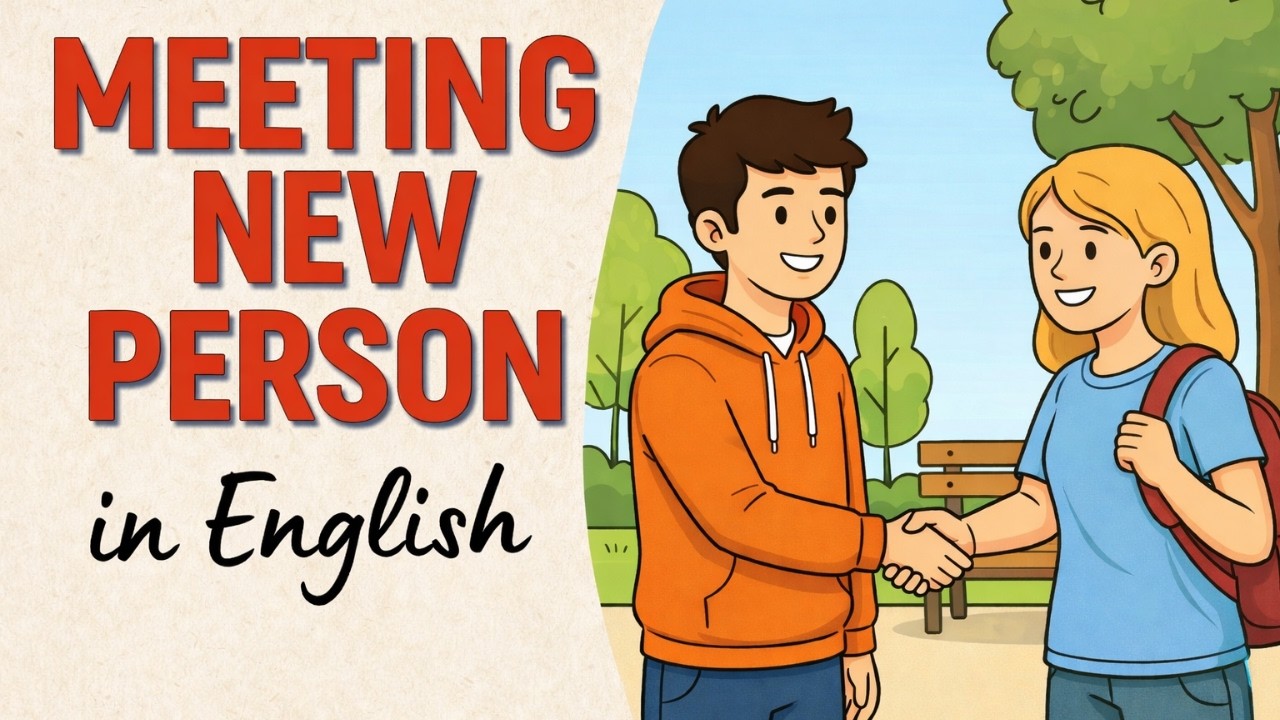 How to Meet New People in English | Easy English for Beginners | Podcast