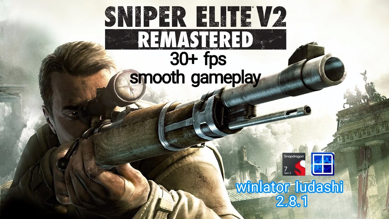 🔥 Snapdragon 7 Gen 3 Beast Mode! Sniper Elite 2 Remastered on Android 😱🎮