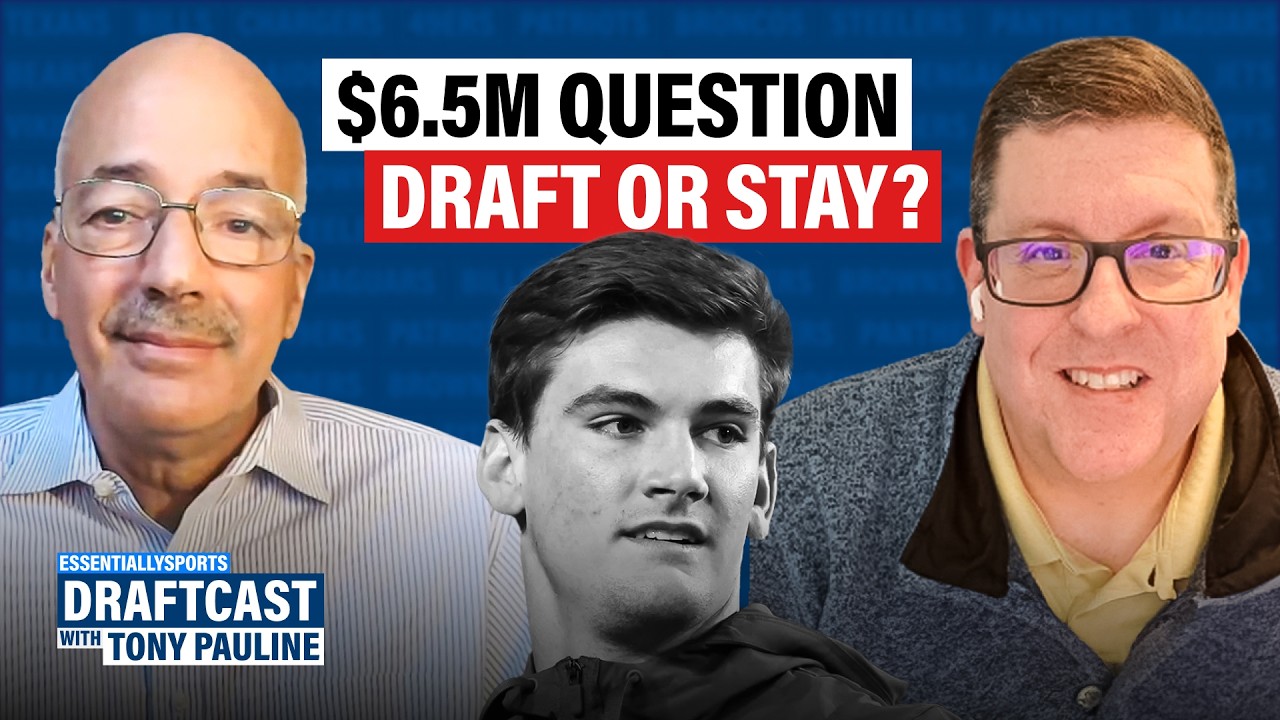 Ty Simpson’s $6.5 Million Gamble, Jets’ Disturbing Reality, & More | DraftCast With Tony Pauline EP2