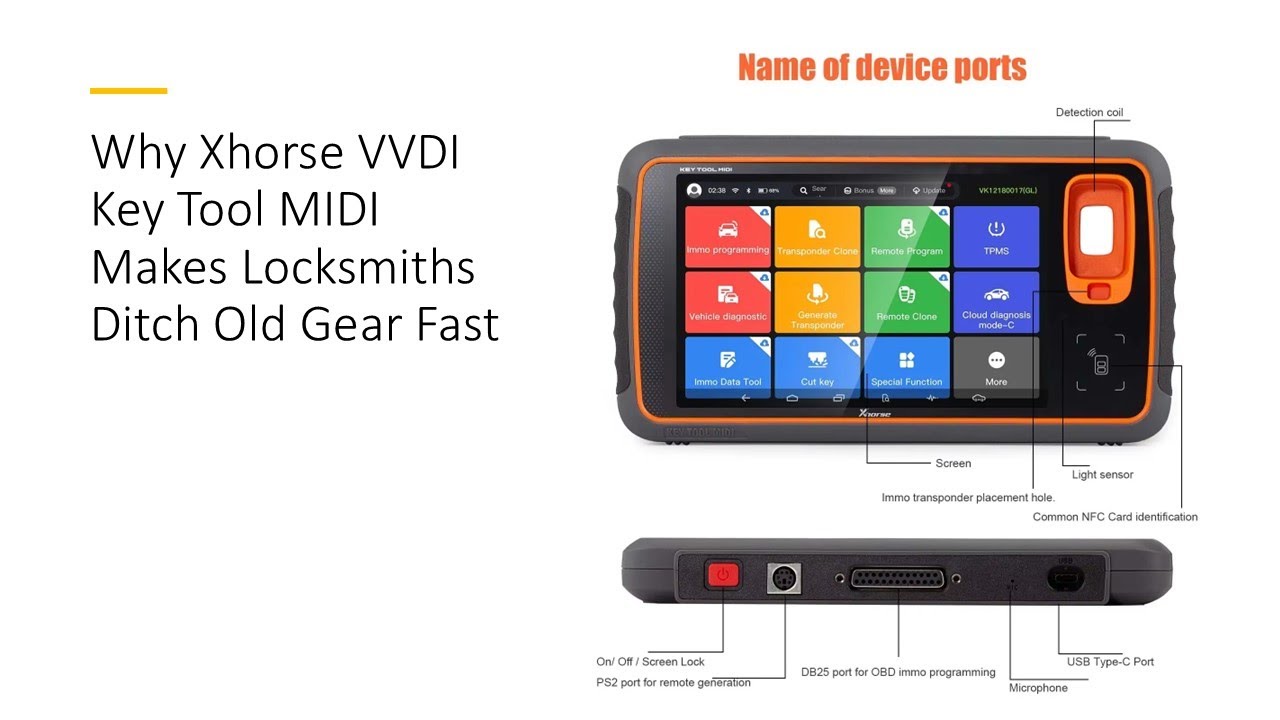 Почему Xhorse VVDI Key Tool MIDI заставляет слесарей быстро избавляться от старого оборудования