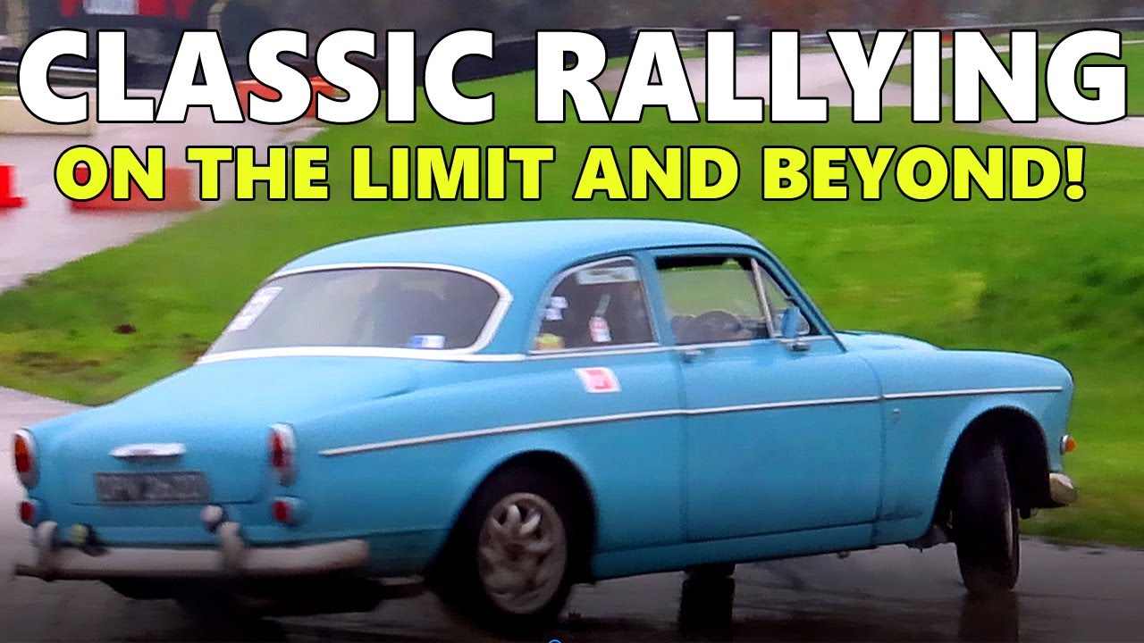 HISTORIC RALLYING at Oulton Park! Classic car drifts, fails, sounds and action