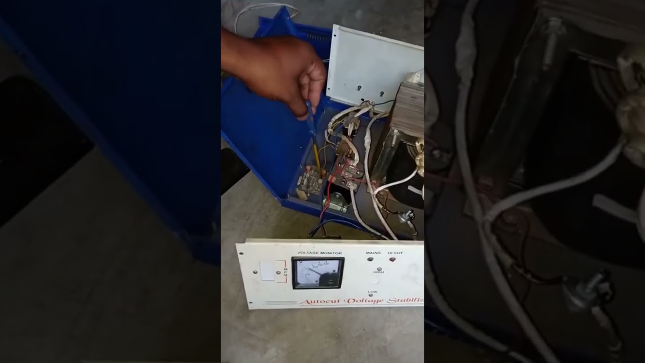 manual stabilizer auto cut problem 