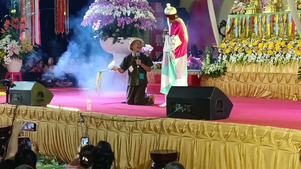 Nghệ sĩ Bảo Chung về chùa Vạn Phước Bình Đại Bến Tre ( Vĩnh Long) 