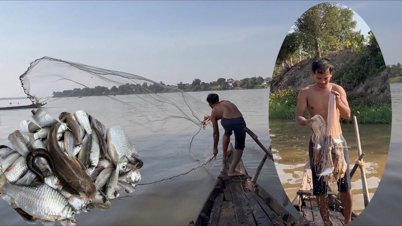 Part 07 "Unlock the Secrets: How to Throw a Cast Net for a FISHING HAUL at Rivers & Lakes!"