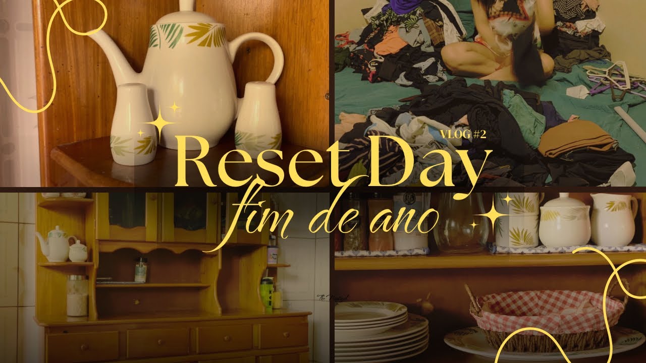 Daily Vlog | Reset de fim de ano! Faxina pesada + desapegos ✮⋆˙
