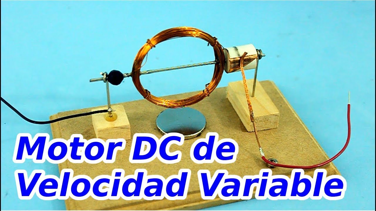Motor de Corriente Directa con Control de Velocidad
