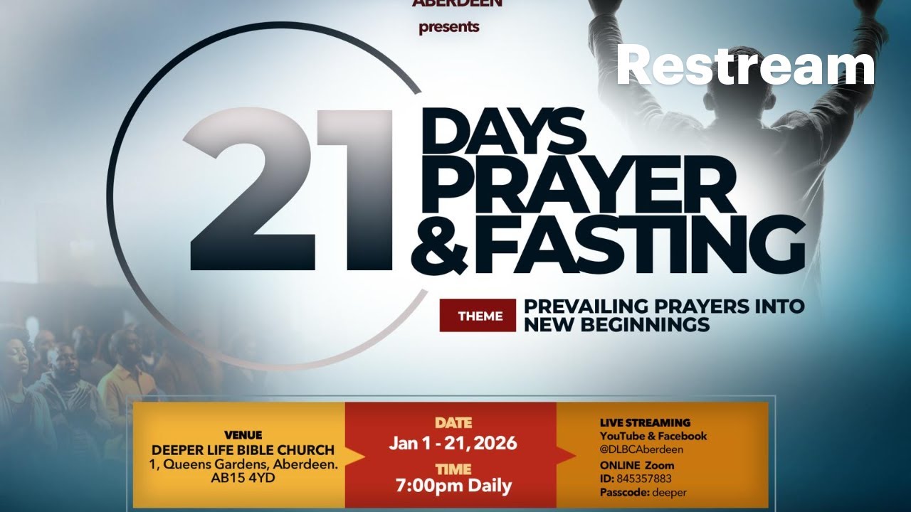 21-Days Prayer and Fasting || Day 6 || 6th January 2026