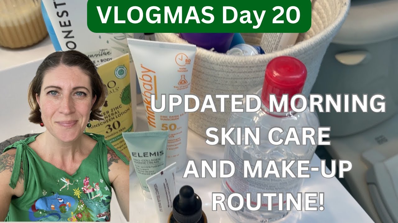 Vlogmas, день 20 | Собираемся вместе | Утренний уход за кожей и макияж для тех, кому за 40