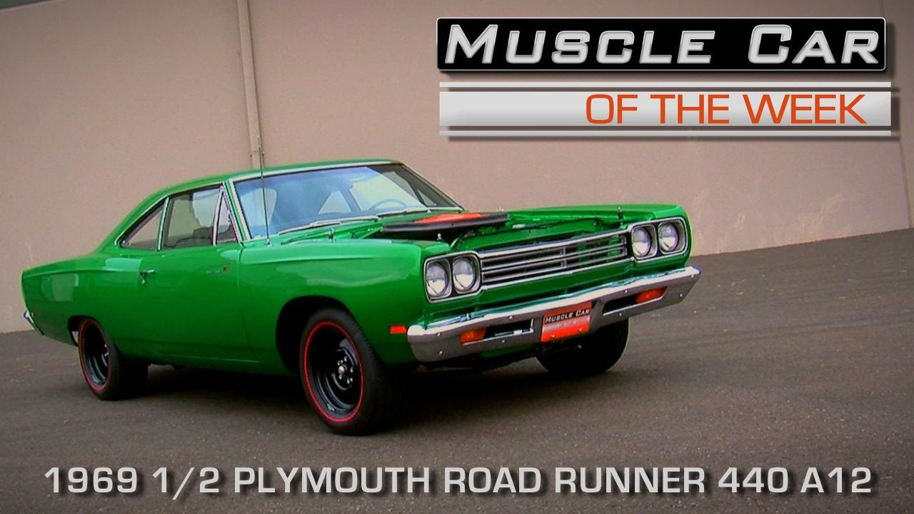 1969 1/2 Plymouth Road Runner 440 A12 Muscle Car недели, видеоэпизод № 152