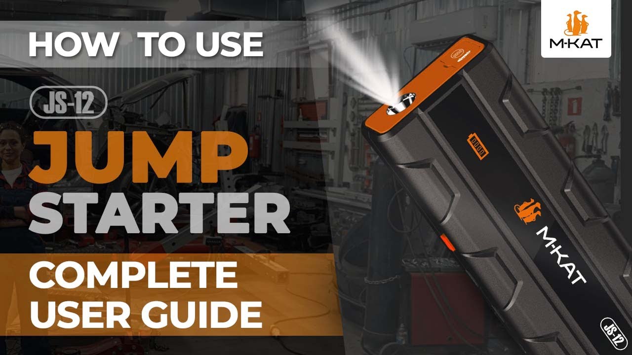 Jump Starter JS12 Complete Tutorial | Unboxing, Car Cranking & Power Bank Demo