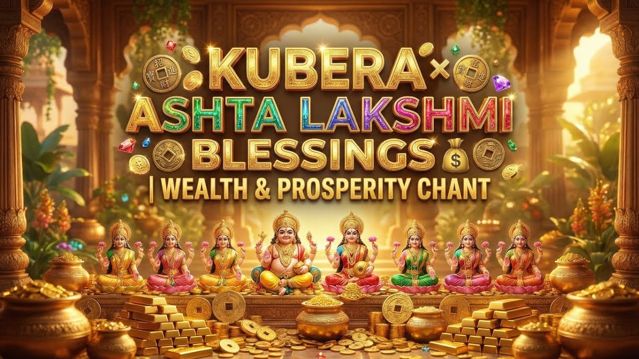 Kubera × Ashta Lakshmi Mantra 💰 | Wealth & Prosperity Chant
