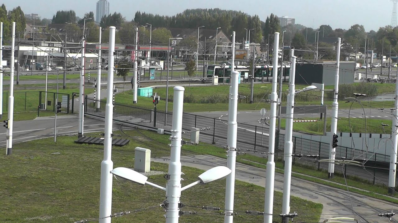 RET tram vanaf de P+R Beverwaard, 30-9-2014