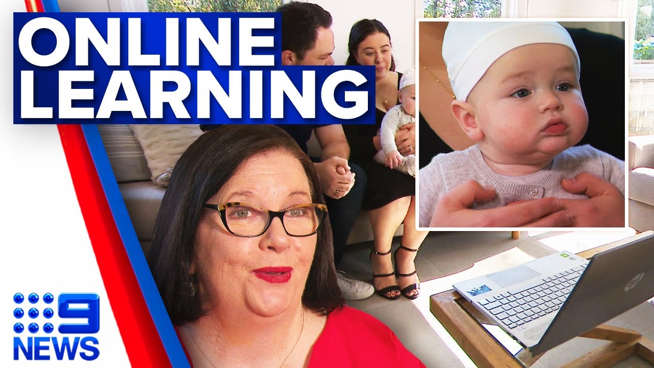Midwife hosting free webinars for expecting parents in lockdown | Coronavirus | 9 News Australia