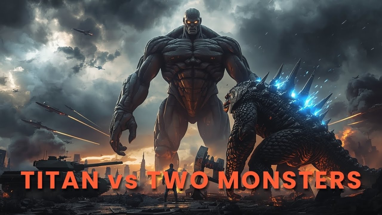 A Human Became a Titan /King Kong & Godzilla Fought Together