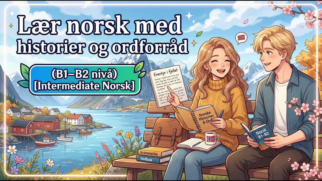 Learn Norwegian with everyday stories B1-B2 | Norwegian Connect